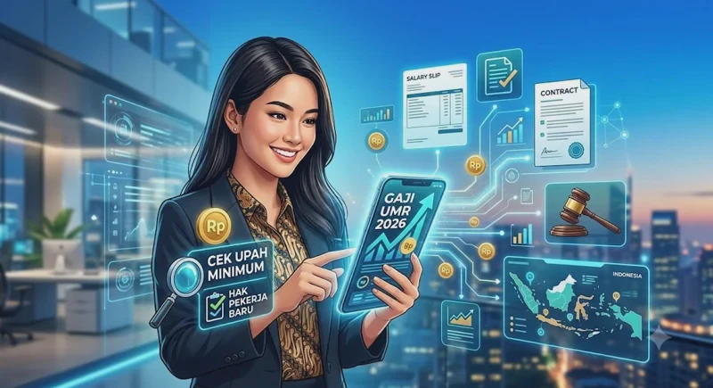 Gaji UMR 2026 Cara Cek Upah
