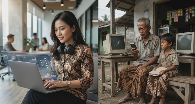 Dampak AI bagi Masyarakat Indonesia Peluang Kesetaraan atau Memperlebar Kesenjangan