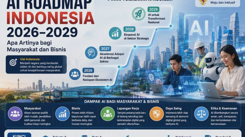 AI Roadmap Indonesia 2026-2029: Apa Artinya bagi Masyarakat dan Bisnis?