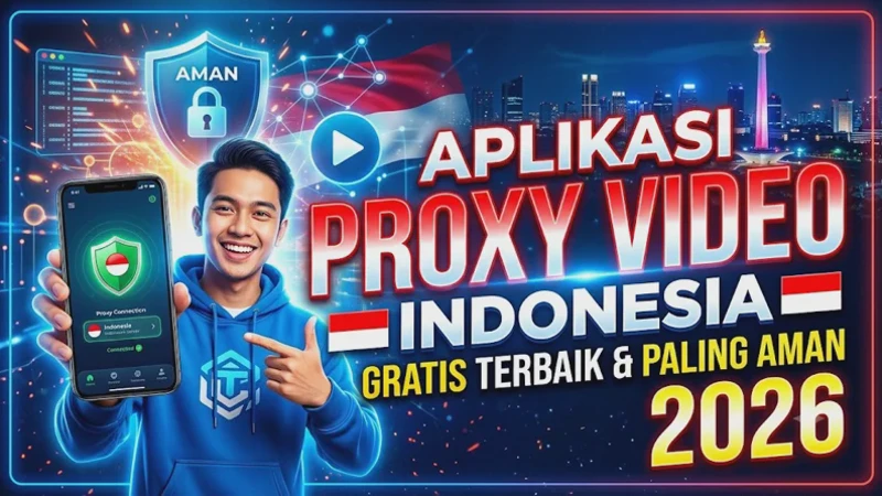 Aplikasi Proxy Video Indonesia Gratis Terbaik dan Paling Aman 2026