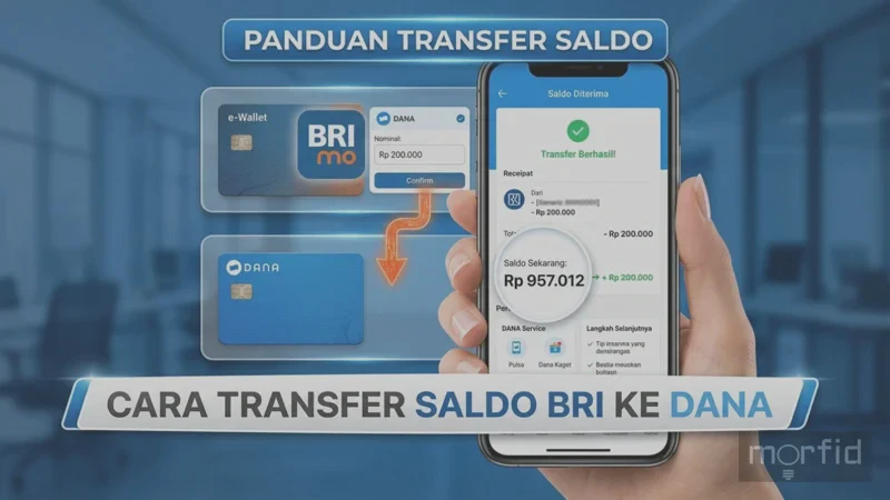 Biaya Transfer BRI ke DANA via BRImo, Detail Tarif Terbaru & Praktis