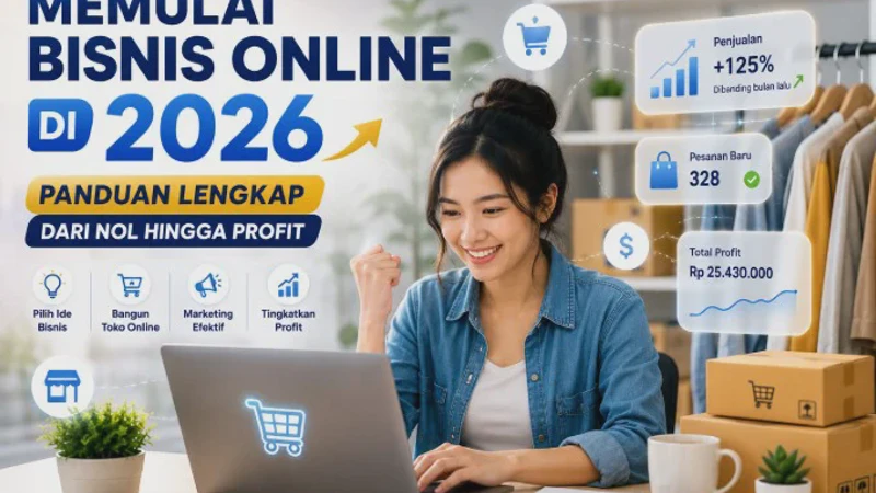 Memulai Bisnis Online di 2026: Panduan Lengkap dari Nol hingga Profit
