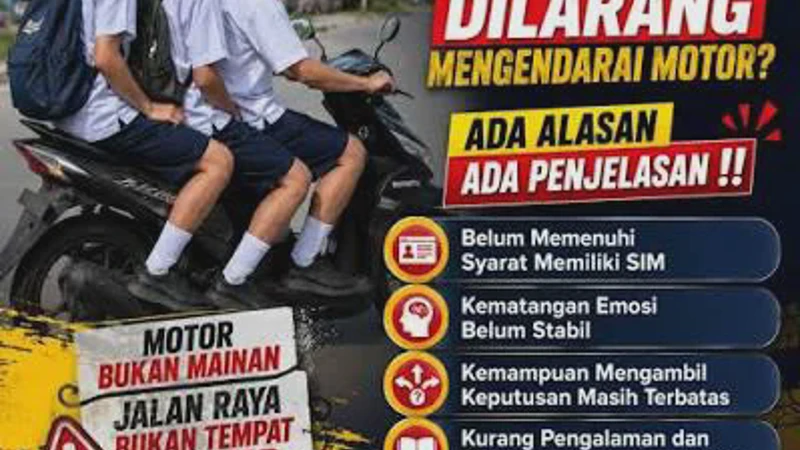 Bukan Cuma Masalah Skill, Ternyata Ini Pemicu Utama Remaja Rawan Kecelakaan Berkendara