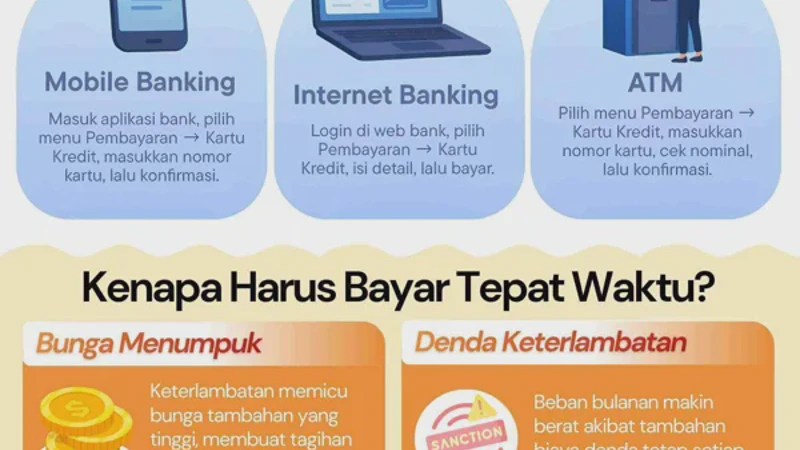Cara Bayar Kartu Kredit Lewat Mobile Banking dan ATM Paling Praktis