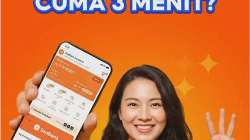Cara Buka Rekening SeaBank Online Terbaru: Cukup KTP dan Tanpa Saldo