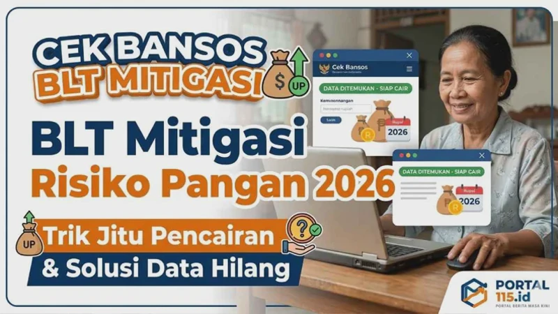 Cara Cek Bansos BLT Mitigasi Risiko Pangan 2026 Terbaru Agar Cair Tanpa Ribet