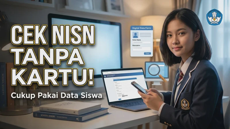 Cara Cek NISN Tanpa Kartu Pelajar, Cukup Pakai Data Siswa