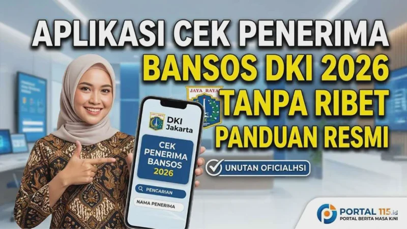 Cara Cek Penerima Bansos DKI 2026 Terbaru Lewat HP Praktis Tanpa Antre di Kelurahan