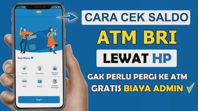 Cara Cek Saldo BRI Lewat HP via SMS dan Aplikasi BRImo Paling Mudah