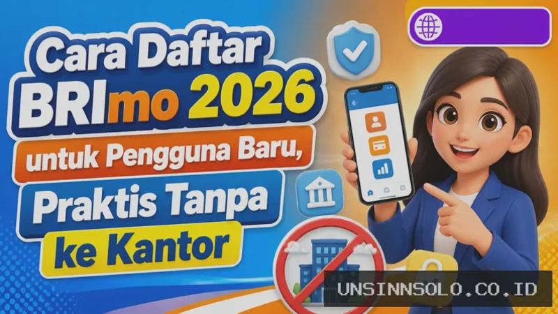 Cara Daftar BRImo Online Lewat HP Tanpa ke Bank Terbaru 2026 Praktis