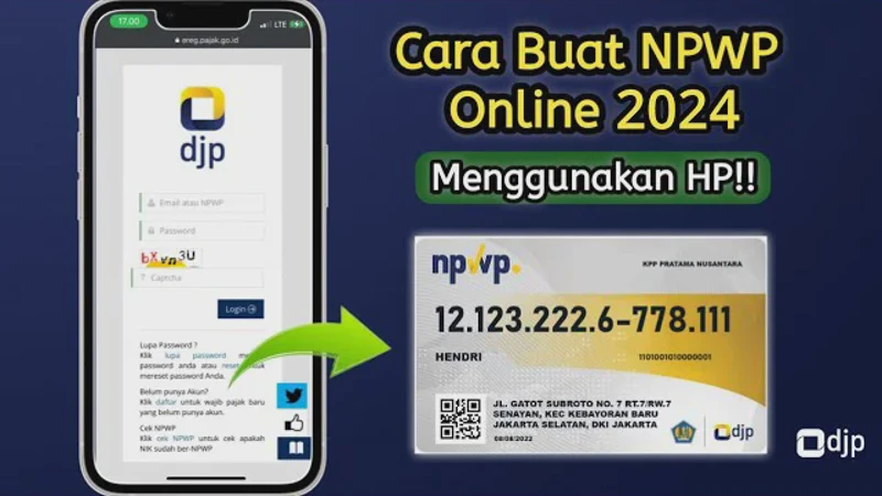 Cara Daftar NPWP Online 2026 Terbaru Melalui HP yang Sangat Mudah