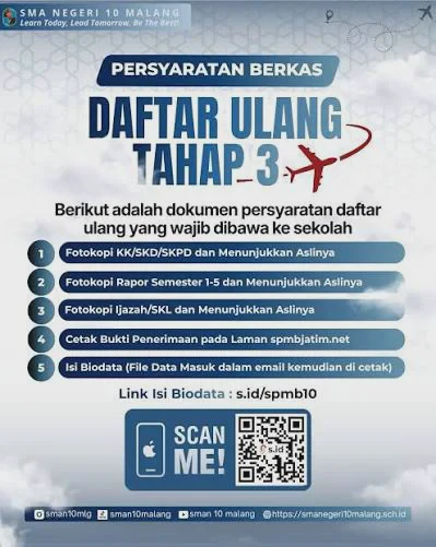 Cara Daftar Ulang SPMB 2026 Setelah Dinyatakan Lolos Seleksi