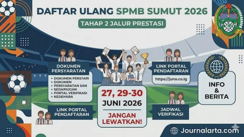 Cara Daftar Ulang SPMB SMA/SMK Sumut 2026: Cek Jadwal dan Syarat Terbaru Tanpa Ribet