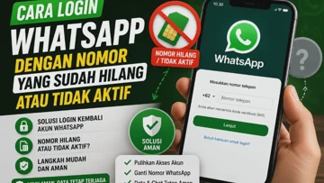 Cara Login WA dengan Nomor yang Sudah Hilang atau Tidak Aktif