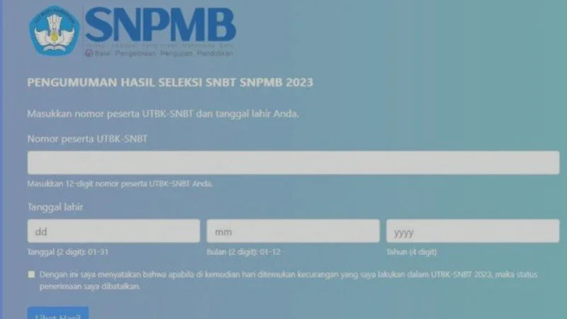 Cara Membaca Status Lulus SNBT 2026 di Portal Pengumuman Resmi