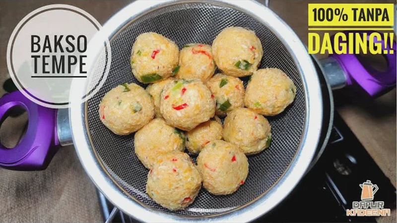 Cara Membuat Bakso Tempe Kenyal Tanpa Daging Ternyata Praktis dan Anti Gagal