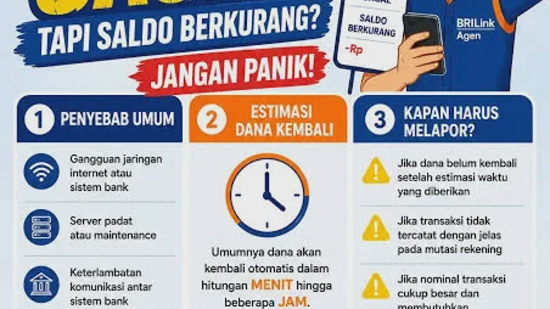 Cara Mengatasi Transfer Gagal Padahal Saldo Berkurang Secara Praktis