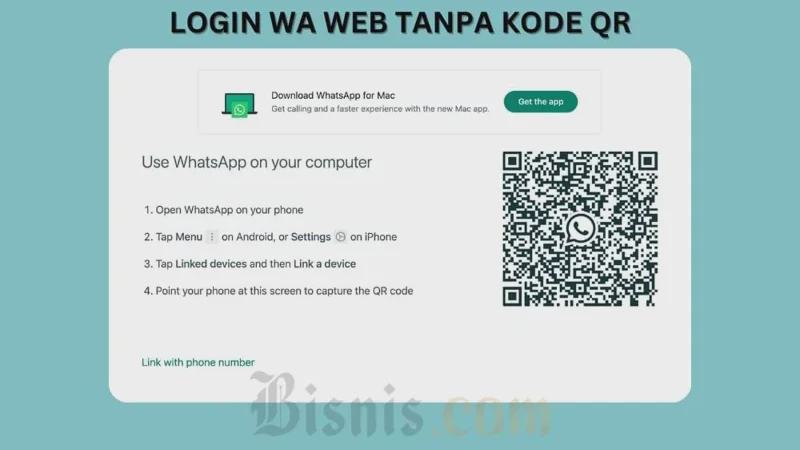Cara Menggunakan WhatsApp Web di Browser Tanpa Harus Instal Aplikasi