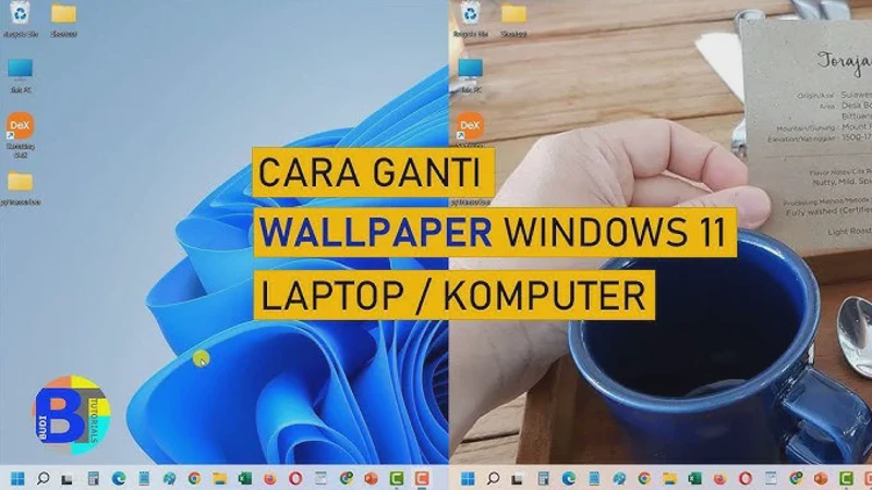 Cara Mengubah Wallpaper Windows 11 Agar Tampilan Laptop Lebih Menarik
