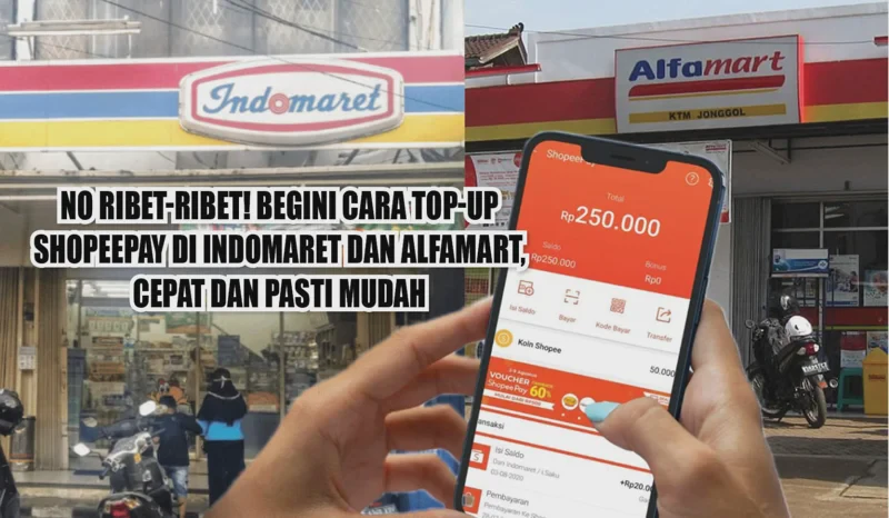 Cara Top Up ShopeePay Lewat ATM dan Indomaret Terbaru 2026 Sangat Cepat