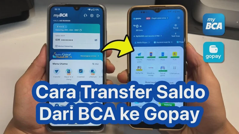 Cara Transfer BCA ke GoPay Terbaru, Panduan Mudah Top Up Saldo 2026