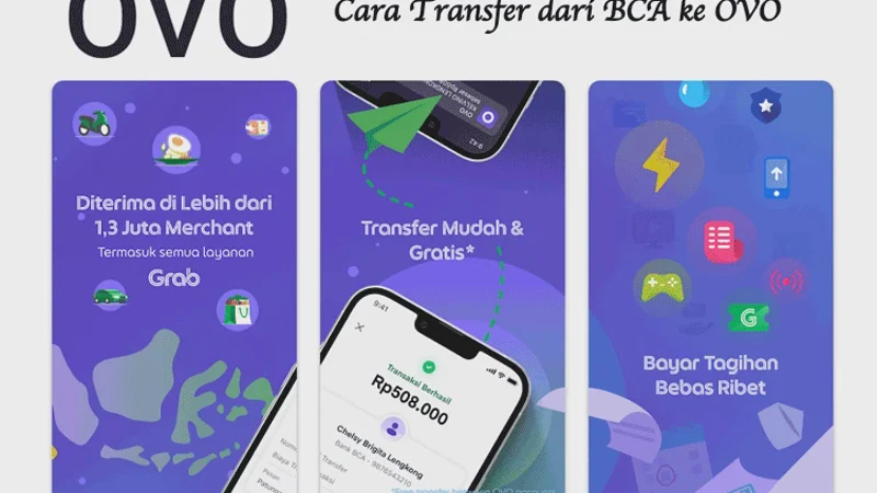 Cara Transfer BCA ke OVO Lewat m-BCA dan KlikBCA, Praktis & Instan
