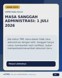 CASN Sekolah Rakyat 2026: Jadwal Seleksi, Tahapan Administrasi, dan Cara Cek Pengumuman