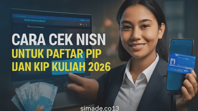 Cara Cek NISN untuk Daftar PIP dan KIP Kuliah 2026