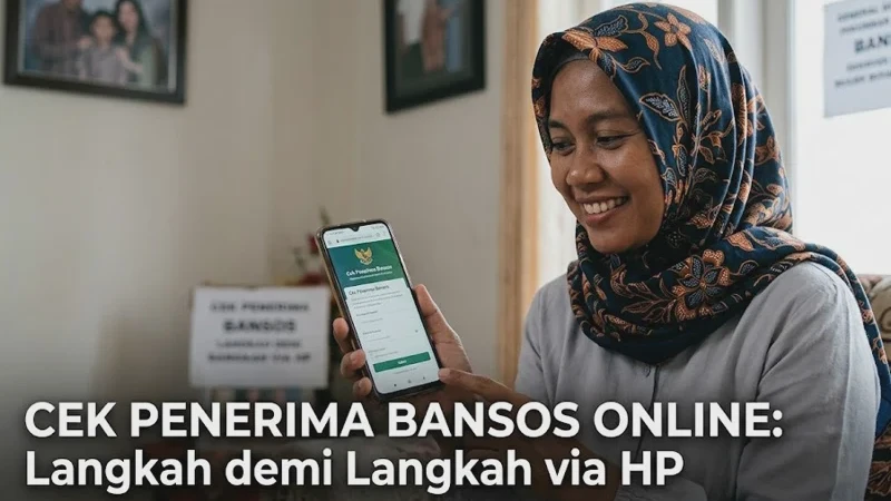 Cek Penerima Bansos Online: Langkah demi Langkah via HP