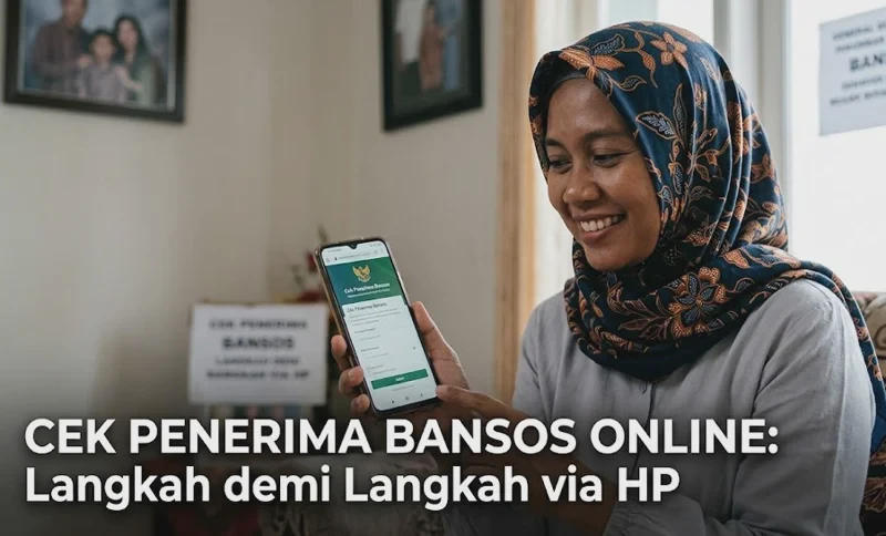 Cek Penerima Bansos Online: Langkah demi Langkah via HP