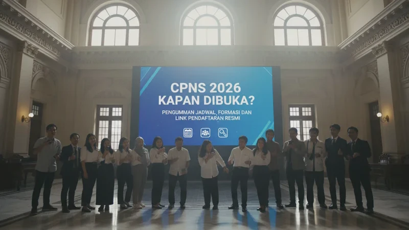CPNS 2026 Kapan Dibuka? Pengumuman Jadwal, Formasi dan Link Pendaftaran Resmi