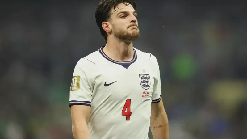 Declan Rice Ternyata Sempat Sakit 3 Hari Sebelum Bawa Inggris Tekuk Norwegia