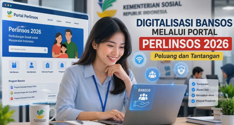 Digitalisasi Bansos melalui Portal Perlinsos 2026: Peluang dan Tantangan