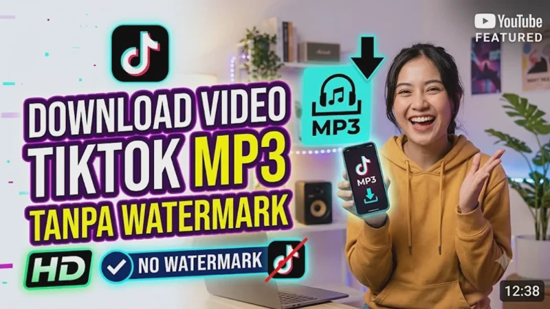 Download Video TikTok MP3 Tanpa Watermark HD