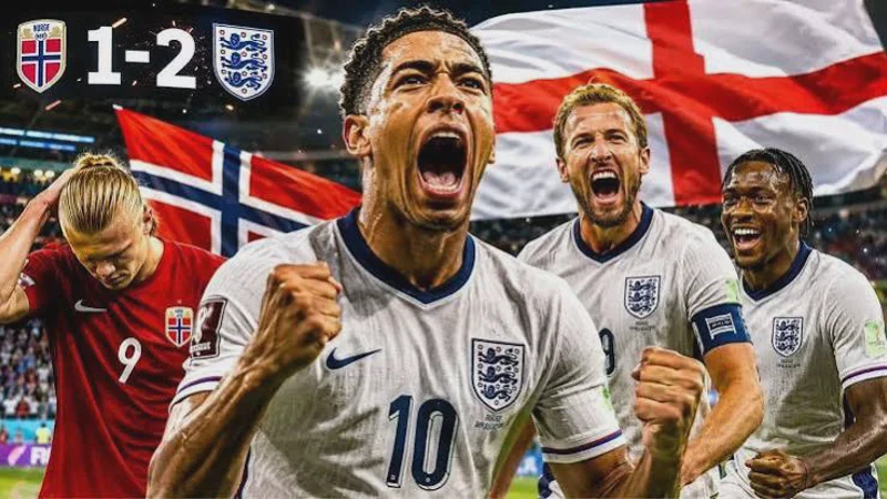 Drama Jude Bellingham Singkirkan Norwegia, Inggris Melaju ke Babak Berikutnya Lewat Gol Telat Extra Time