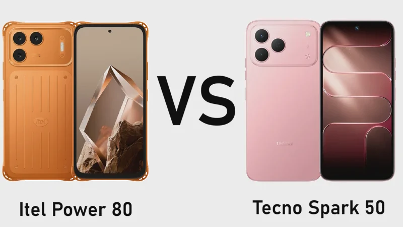 Duel Itel Power 80 vs Tecno Spark 50: HP 2 Jutaan Rasa iPhone 17 Pro Paling Dicari 2026