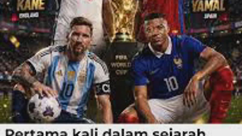 Duel Messi Lawan Inggris yang Paling Dinanti Akhirnya Bakal Terjadi Tahun 2026