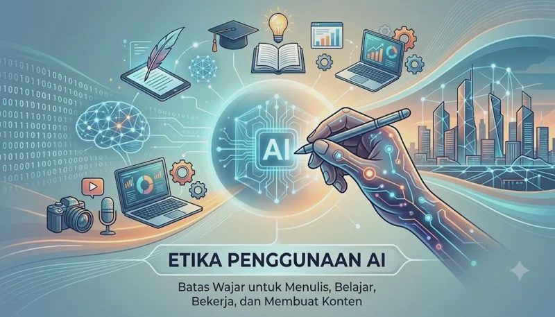 Etika Penggunaan AI: Batas Wajar untuk Menulis, Belajar, Bekerja, dan Membuat Konten