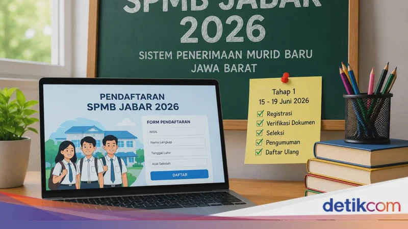Hasil Seleksi SPMB Jabar 2026 Tahap 2 Rilis Hari Ini, Begini Cara Ceknya Tanpa Ribet