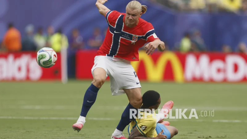 Hasil Skor Norwegia vs Inggris 1-2: Erling Haaland Diganti Saat The Three Lions Berjaya