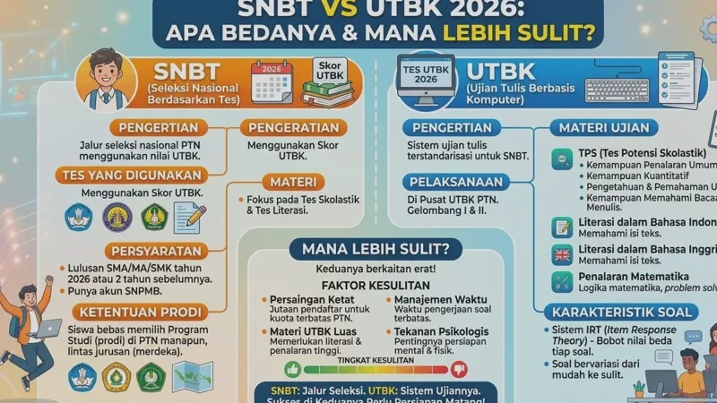 Hasil UTBK 2026 Berlaku untuk Apa Saja? Ini Fungsi Nilai Setelah SNBT