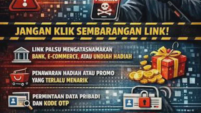 Hati-hati Phishing AI Makin Canggih Begini Cara Mudah Kenali Tautan Bahaya Terbaru 2026
