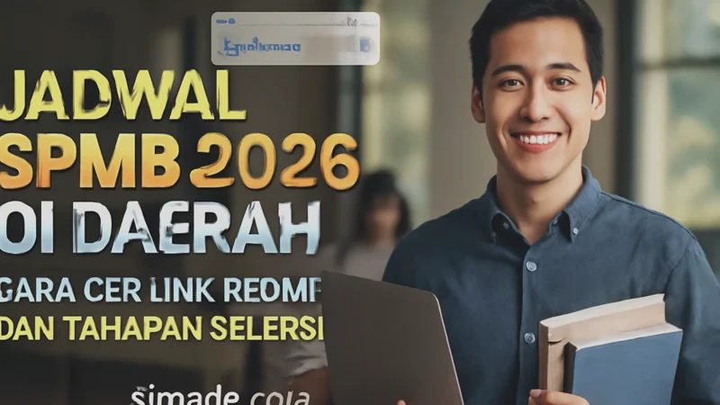 Jadwal SPMB 2026 di Daerah: Cara Cek Link Resmi dan Tahapan Seleksi