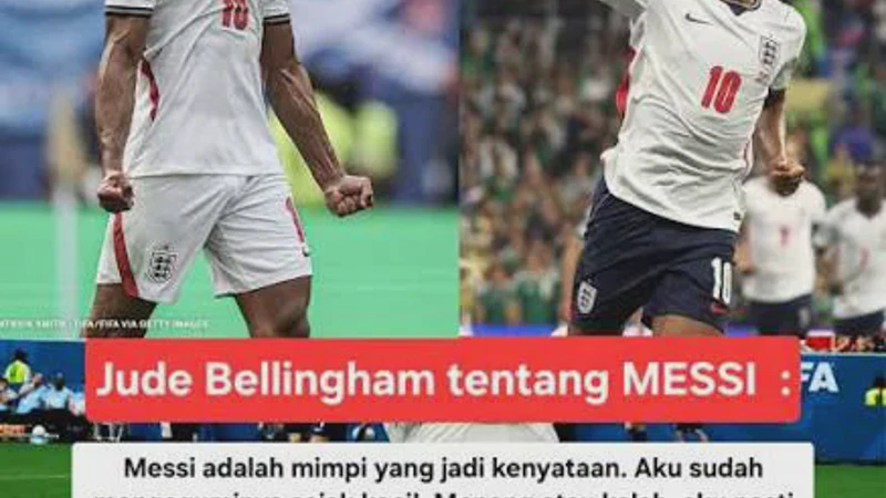 Jude Bellingham vs Lionel Messi di Piala Dunia 2026: Pembuktian Sang Bintang Baru Teruji