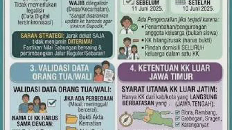 Kartu Keluarga untuk SPMB 2026: Ketentuan Domisili yang Perlu Dicek