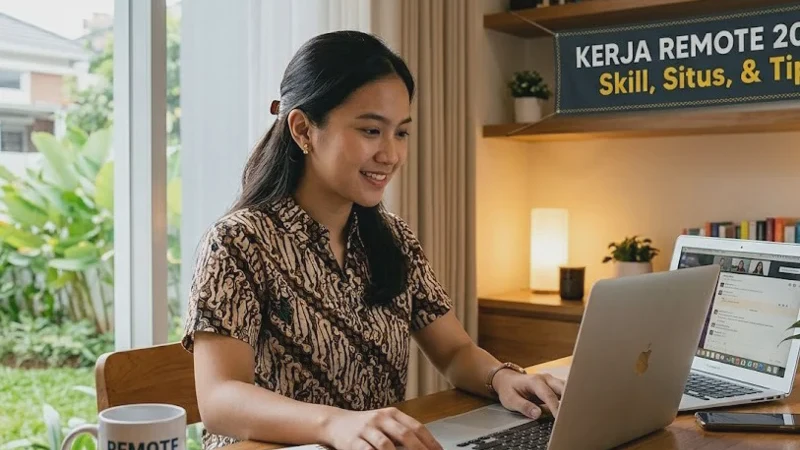 Kerja Remote 2026: Skill yang Dibutuhkan, Situs Lowongan, dan Tips Menghindari Penipuan