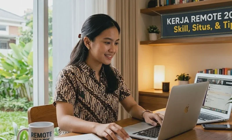 Kerja Remote 2026: Skill yang Dibutuhkan, Situs Lowongan, dan Tips Menghindari Penipuan