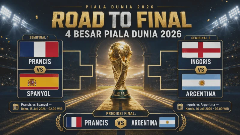 Ketangguhan Spanyol dan Ketajaman Argentina Tantang Keseimbangan Prancis di Piala Dunia 2026