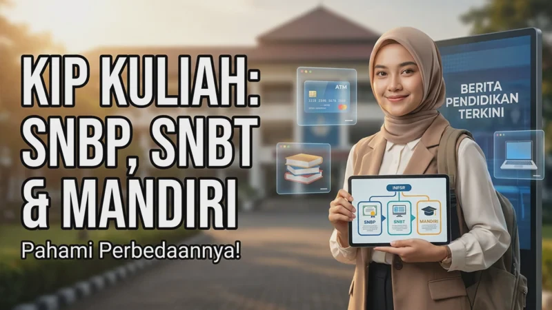 KIP Kuliah SNBP, SNBT, dan Mandiri: Ini Perbedaan yang Perlu Dipahami