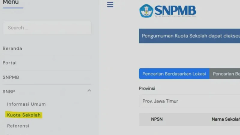 Kuota Sekolah SNBP 2026: Cara Cek dan Apa Artinya bagi Siswa Eligible